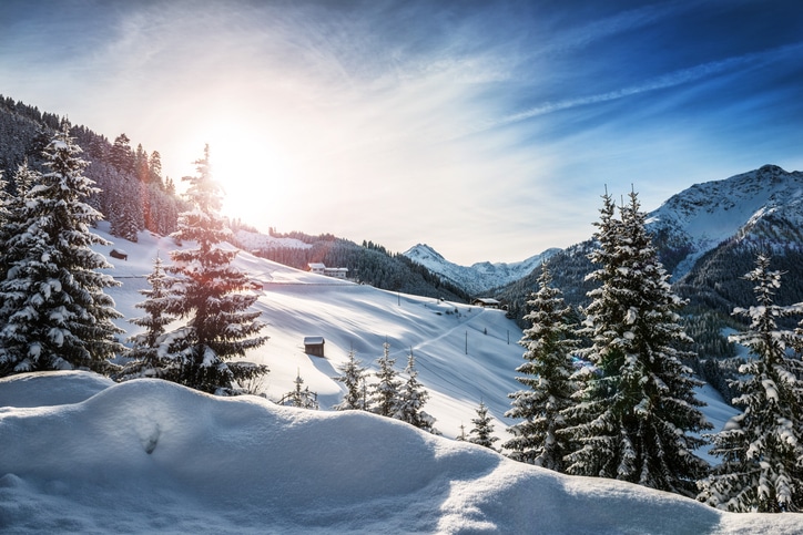 Urlaub im Schnee - Top 10 der schönsten Regionen