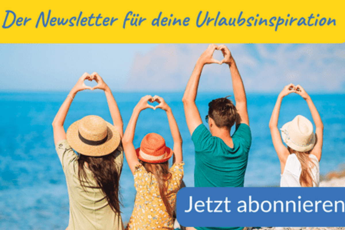 Abonniere unseren Urlaubernewsletter