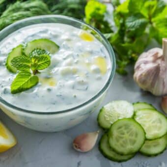 Griechische Spezialitäten Tzatziki