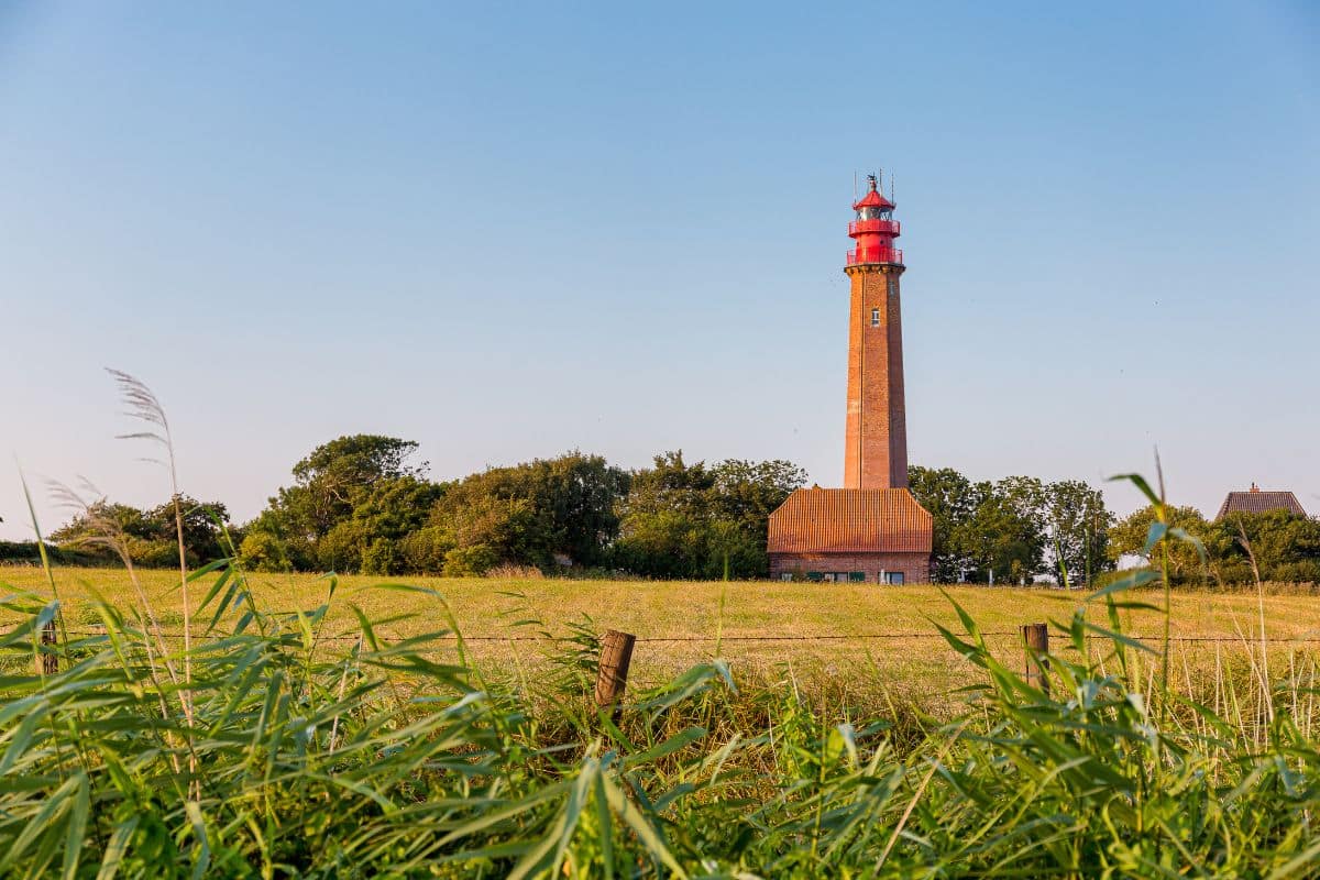 Fluegger Leuchtturm als einer der Leuchttürme der Ostsee