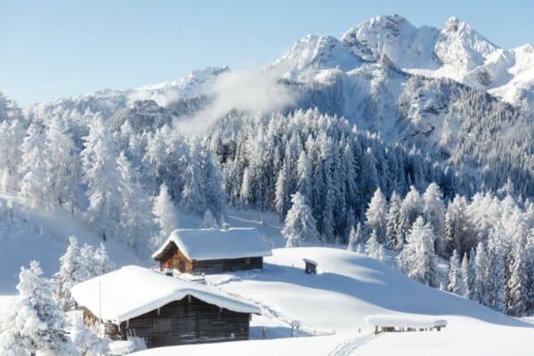 Alpen im Winter