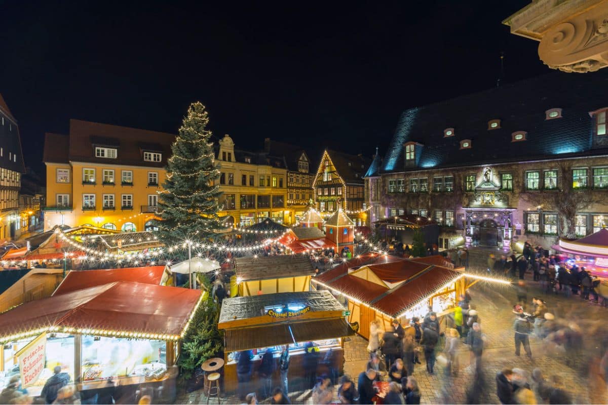 Advent in den Höfen in Quedlinburg