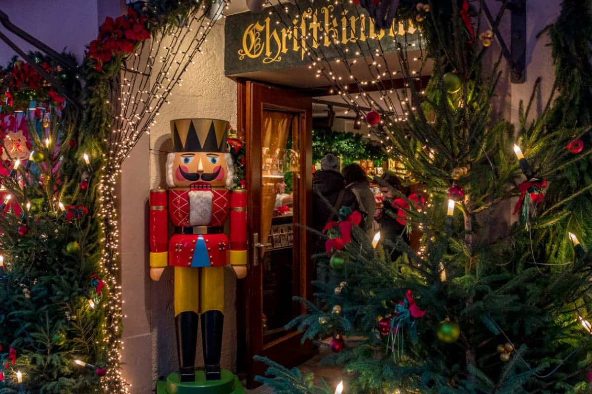 Weihnachtlicher Flair in Rothenburg ob der Tauber