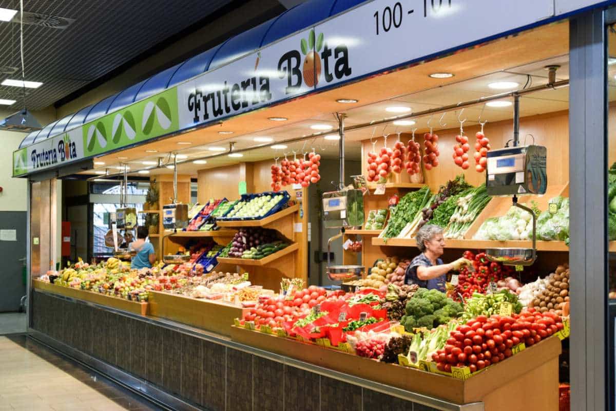 Einer der Märkte auf Mallorca: Mercat de l'Olivar in Palma