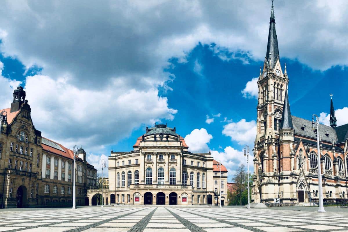 Platz der Kulturhauptstadt Chemnitz