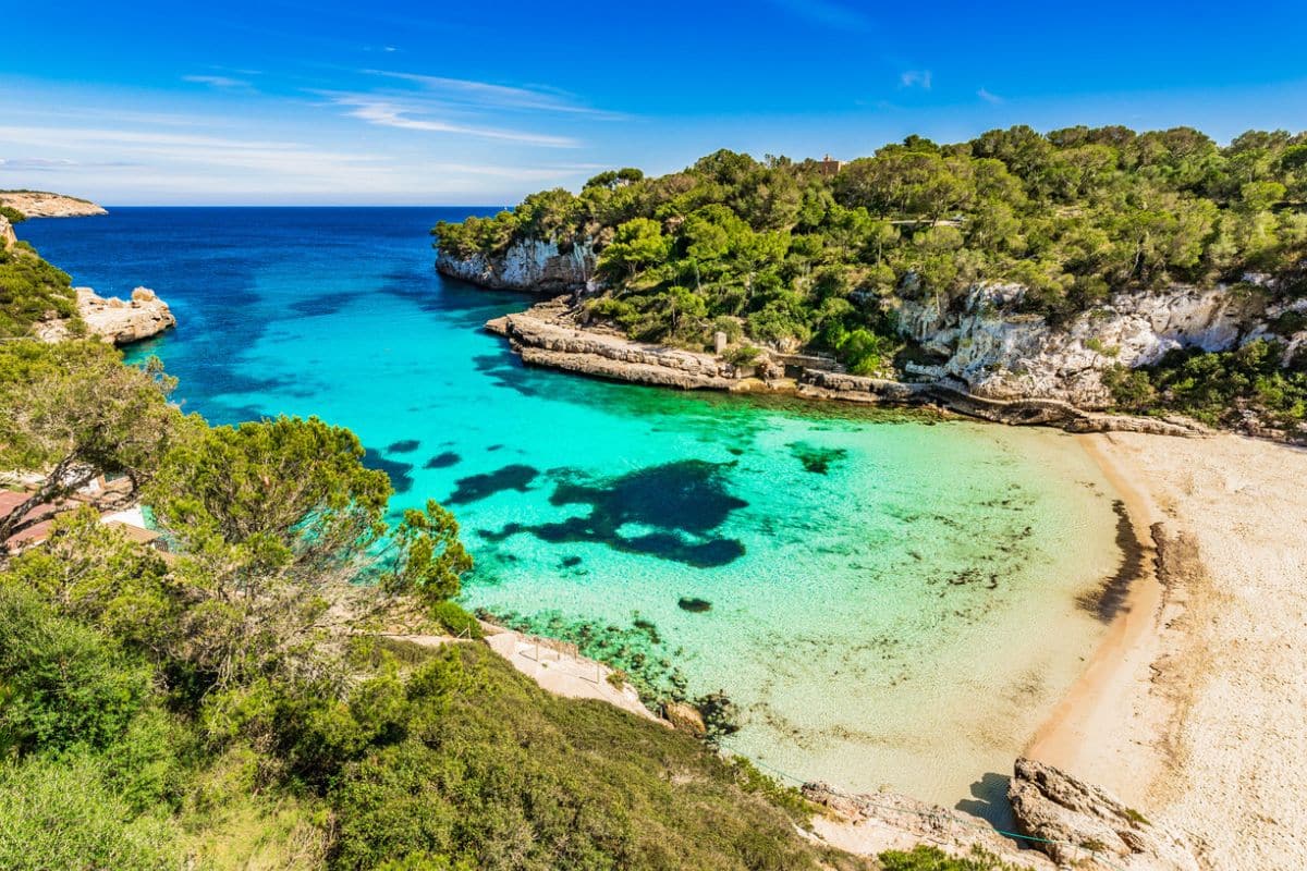 Strand Cala Agulla auf Mallorca